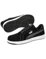 Puma Safety Iconic Suede Black Low S1Pl Esd - Black