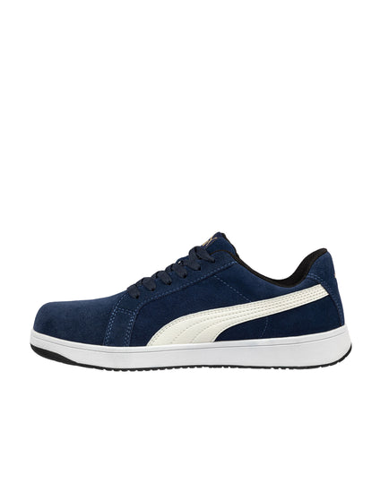 Puma Safety Iconic Suede Navy Low S1Pl Esd - Navy