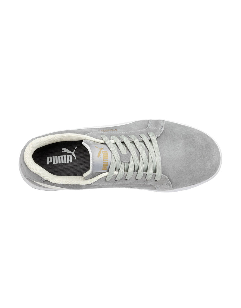 Puma Safety Iconic Suede Grey Low S1Pl Esd - Grey