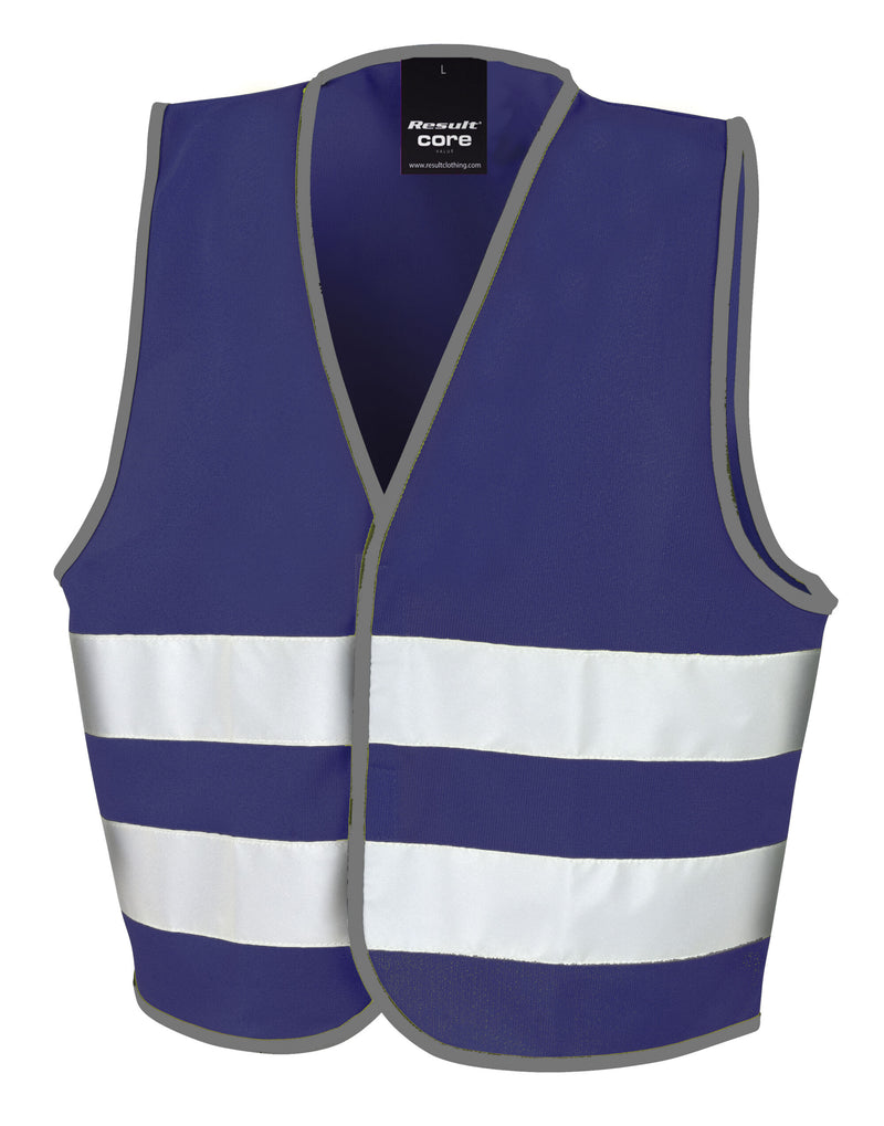 Result Safeguard Junior Enhanced Visibility Vest - Navy