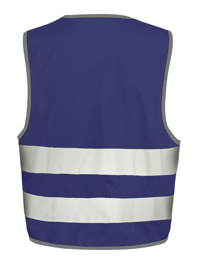 Result Safeguard Junior Enhanced Visibility Vest - Navy