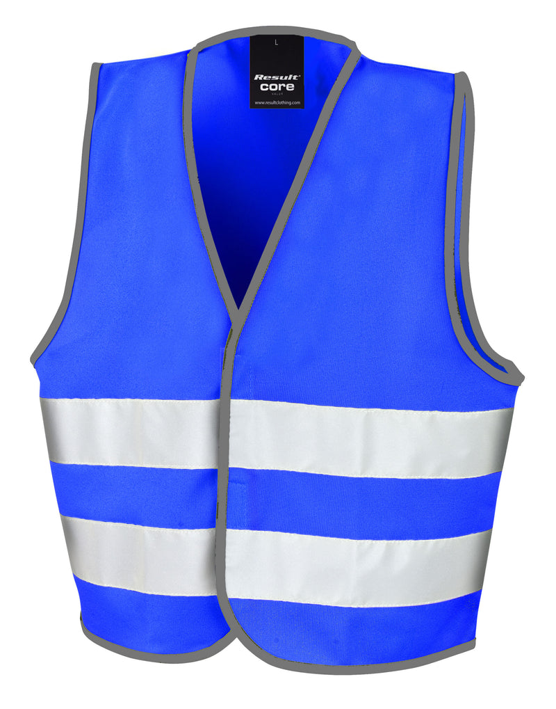 Result Safeguard Junior Enhanced Visibility Vest - Royal Blue