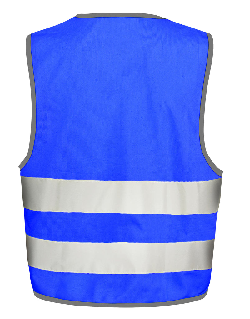 Result Safeguard Junior Enhanced Visibility Vest - Royal Blue