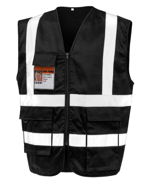 Work-Guard by Result Heavy Duty Polycotton Security Vest