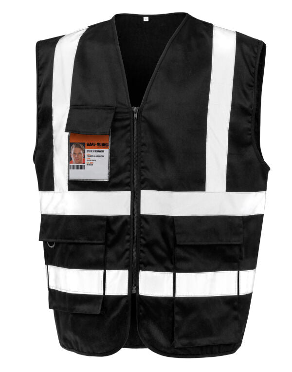 Work-Guard by Result Heavy Duty Polycotton Security Vest