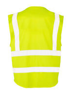 Result Safeguard Executive Cool Mesh Safety Vest - Fluoresent Yellow