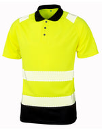 Result Recycled Recycled Safety Polo Shirt - Fluoresent Yellow