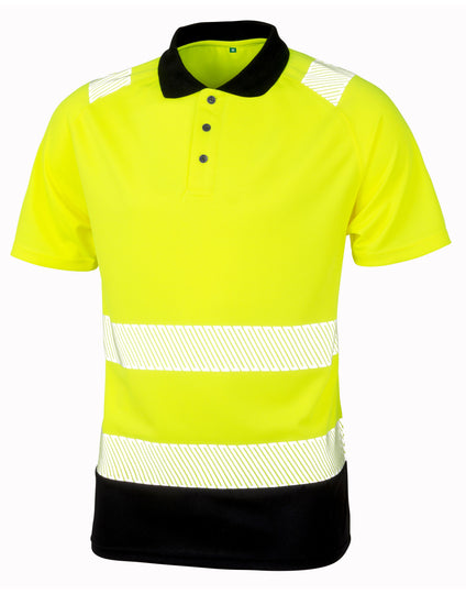 Result Recycled Recycled Safety Polo Shirt - Fluoresent Yellow