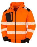 Result Recycled Zipped Safety Hoody - thumbnail 9