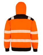 Result Recycled Zipped Safety Hoody - thumbnail 4