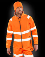 Result Recycled Recycled Printable Safety Softshell - Fluoresent Orange