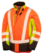 Result Recycled 3-Layer Printable 3-Tone Safety Softshell - thumbnail 2