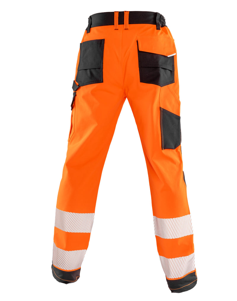 Result Safeguard Recycled Dynamic Stretch Safety Trouser - Fluoresent Orange