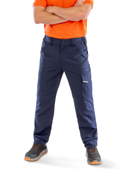 Work-Guard by Result Recycled Dynamic Stretch Trouser - Black