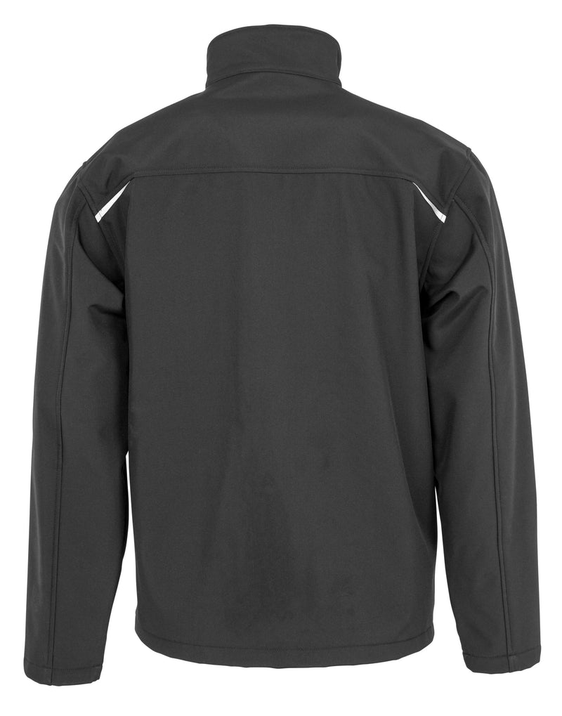 Result Recycled Recycled 3-Layer Printable Softshell Jacket - Black