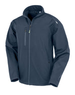 Result Recycled Recycled 3-Layer Printable Softshell Jacket - Navy