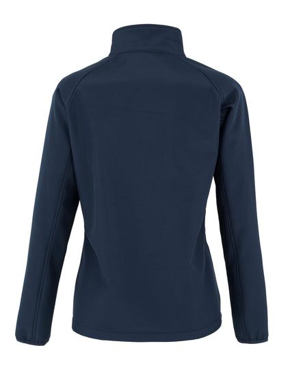 Result Recycled Ladies' Recycled 2-Layer Printable Softshell - Navy