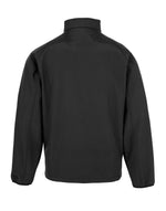 Result Recycled Recycled 2-Layer Printable Junior & Youth Softshell Jacket - Black