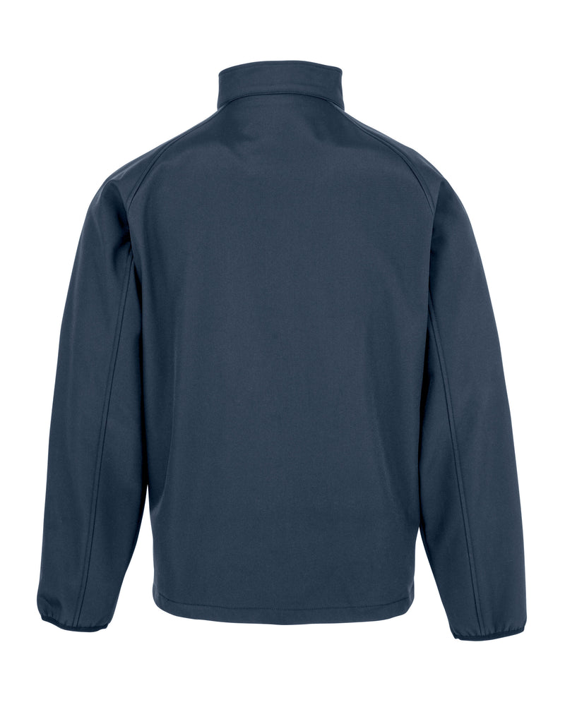 Result Recycled Recycled 2-Layer Printable Junior & Youth Softshell Jacket - Navy