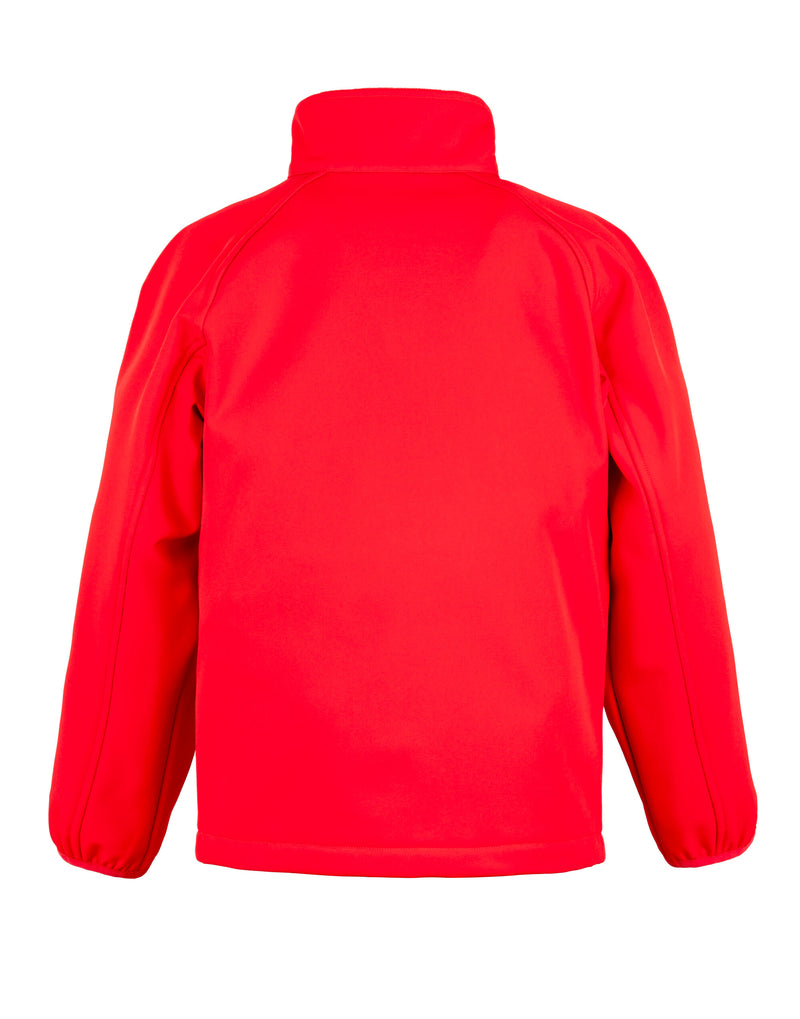 Result Recycled Recycled 2-Layer Printable Junior & Youth Softshell Jacket - Red