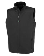 Result Recycled Men'S Recycled 2-Layer Printable Softshell Bodywarmer
