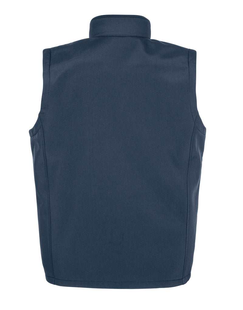 Result Recycled Men'S Recycled 2-Layer Printable Softshell Bodywarmer - Navy