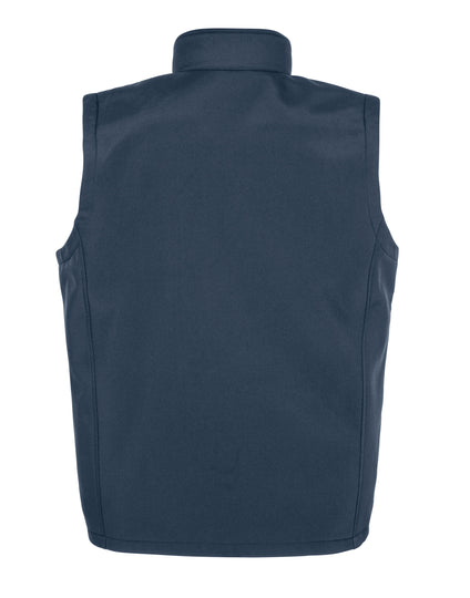 Result Recycled Men'S Recycled 2-Layer Printable Softshell Bodywarmer - Navy