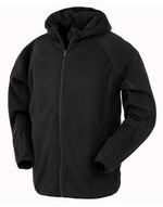 Result Recycled Unisex Hooded Microfleece Jacket