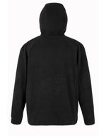 Result Recycled Recycled Unisex Hooded Microfleece Jacket - Black