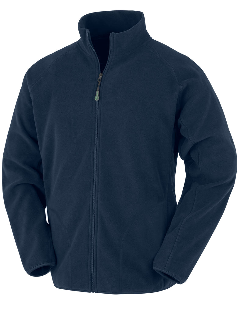 Result Recycled Recycled Microfleece Jacket - Navy