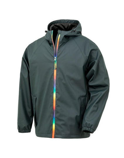 Result Recycled Prism Pu Waterproof Jacket