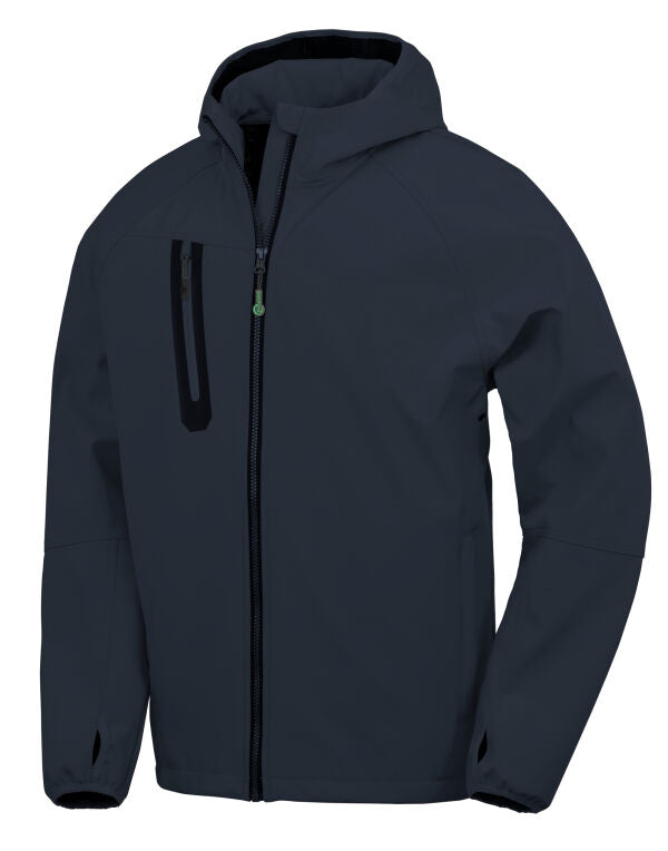 Result Recycled 3-Layer Recycled Printable Casual Hooded Softshell