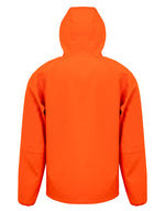 Result Recycled 3-Layer Recycled Printable Casual Hooded Softshell - Orange/Navy