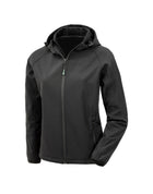 Result Recycled Ladies 3-Layer Recycled Printable Hooded Softshell