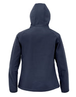 Result Recycled Ladies 3-Layer Recycled Printable Hooded Softshell - thumbnail 2