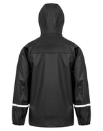 Result Recycled Prism Pu Waterproof Jacket With Reflective Bands And Recycled Backing - thumbnail 6