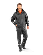 Result Recycled Prism Pu Waterproof Jacket With Reflective Bands And Recycled Backing - thumbnail 7