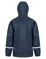 Result Recycled Prism Pu Waterproof Jacket With Reflective Bands And Recycled Backing - thumbnail 3
