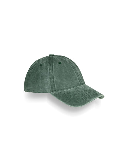 Result Headwear Pure Cotton Vintage Cap - Vintage Bottle Green