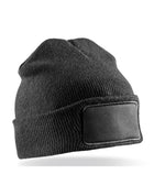 Result Recycled Double Knit Printers Beanie