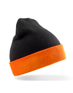 Result Recycled Black Compass Beanie - thumbnail 3