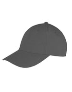 Result Recycled Recycled Low Profile Cap - Charcoal Grey