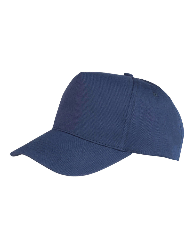 Result Recycled Junior Recycled Printers Cap - Navy