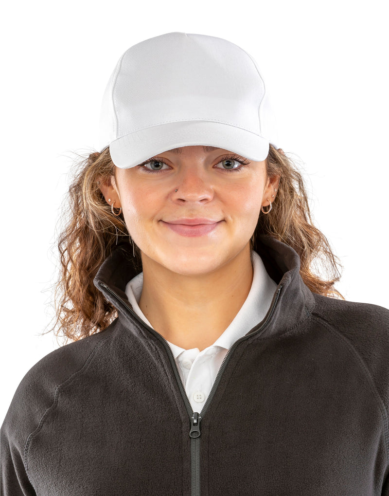 Result Recycled Recycled Printers Cap - White