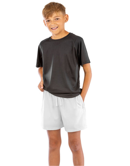 Spiro Recycled Junior Shorts - Black