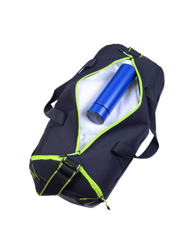 Shugon Olympia Sports Bag - Black/Lime Green