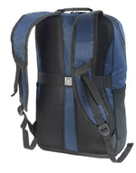 Shugon Jerusalem Laptop Bag - Indigo Blue/ Black