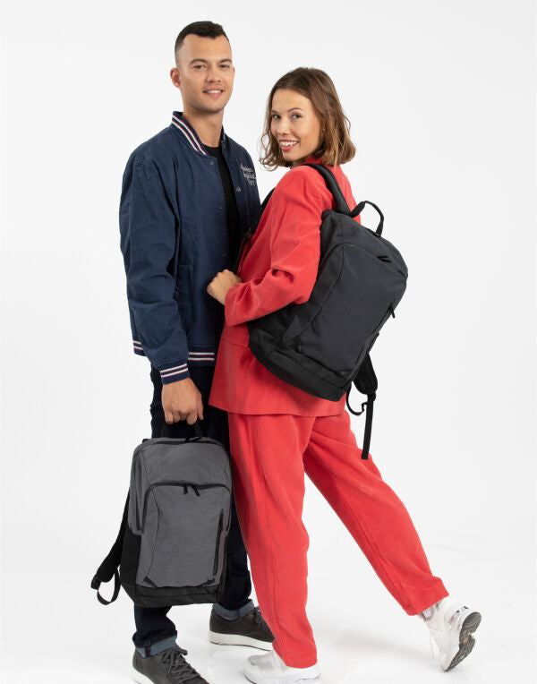 Shugon Jerusalem Laptop Bag - Black/Black