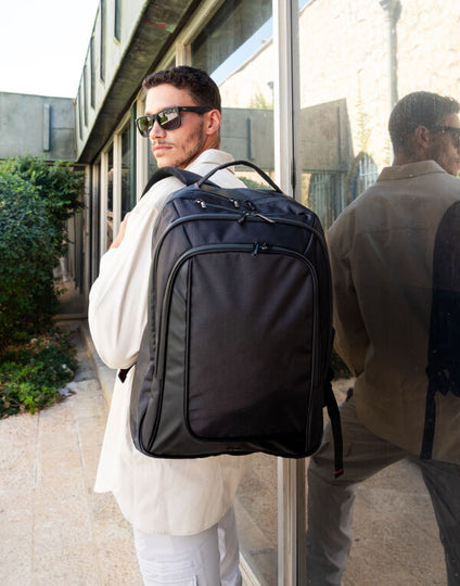 Shugon Brooklyn Timeless Laptop Backpack - Black