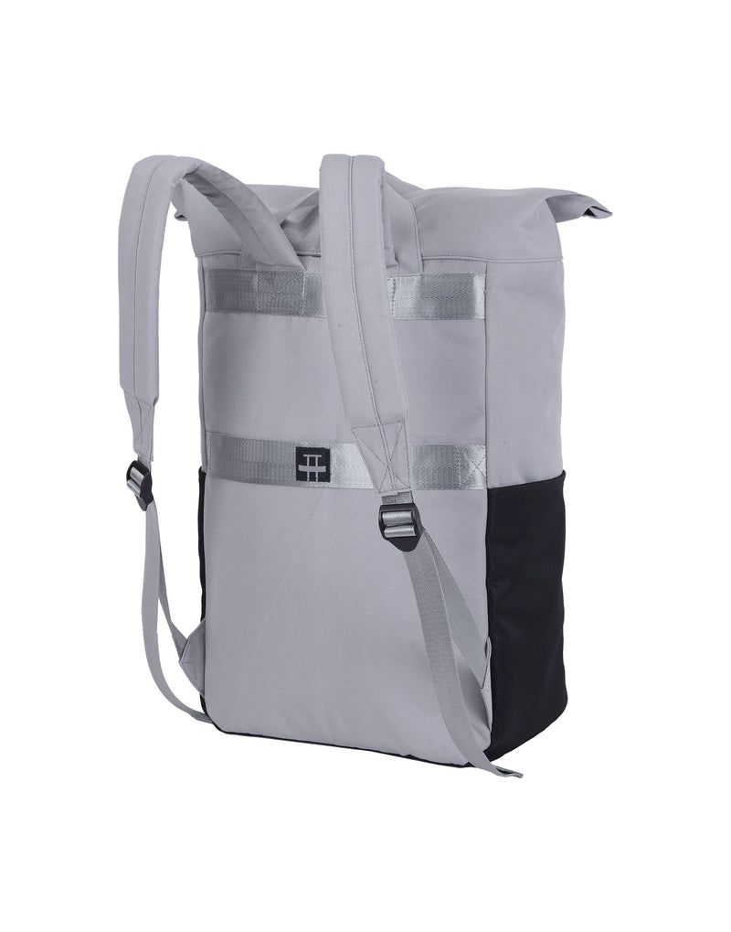 Shugon Ruby Roll-Top Laptop Backpack - Black/Grey